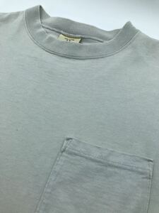 【アメリカ製】【ダメージ有】半袖グッドウェア goodwear ポケットTeeシャツ ライトグレー/M