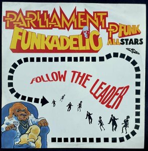 高音質高音圧 UK盤 12インチ EP レコード Parliament, Funkadelic & P Funk Allstars / Follow The Leader パーラメント ファンカデリック