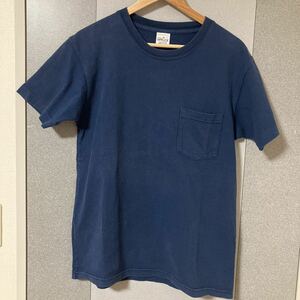 mayo SPRUCE ポケ付きTシャツ　Usa製　ネイビー　Mサイズ