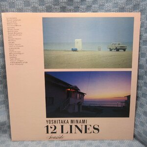 VA315*1405/ Minami Yoshitaka [TWELVE LINES]LP( analogue record )