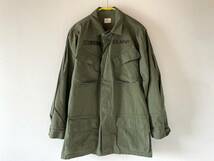 かなり美品◎69年 米軍実物 US-ARMY 4th ジャングルファティーグJKT リップストップ トロピカルJKT S-Regular◎_画像1