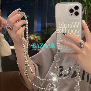 Условное половина цены Super Glitter Neck Starp Case Crase Crystal 105㎝