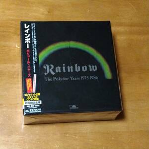 紙ジャケ　　　RAINBOW　　9タイトルセット　　　BOX付　　　　紙ジャケット　　　　　国内盤