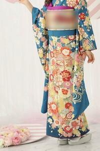 * long-sleeved kimono - untailoring -New31- stock disposal sale 