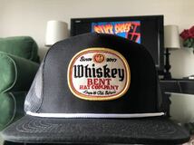 アメリカ　Whiskey Bent hat メッシュキャップ ブラック_画像6