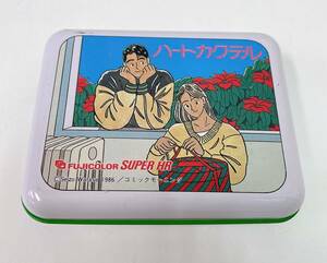 ☆【わたせせいぞう★ハートカクテル 缶ケース】FUJICOLOR SUPER HR /コミックモーニング /フジカラー /T56-550