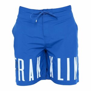  new goods regular 60%OFF FRANKLIN & MARSHALL Frank Lynn & Marshall swimsuit blue S size surf pants swimwear SAFARI..ub-09-2p