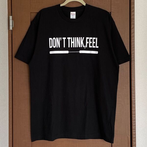 Tシャツ 考えるな感じろ 映画 セリフ メンズ レディース XLサイズ パロディ ティシャツ