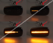 トヨタ⑤ シーケンシャル 流れる ウインカー LED サイドマーカー スモーク レンズ クルーガー V L MCU ACU 20W 25W ハイブリッド MHU28W_画像2