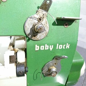 【ジャンク品】管1R183 JUKI ジューキロックミシン babylock EF-205 電源コード無し 動作未確認の画像2