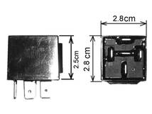 ★５極 リレー,5P,5ピンリレー/ウィンカー,ハザード ランプ 点滅,ライト フラッシュ,ホーン,アンサーバック,BOSCH,フォグランプ リレー_画像3