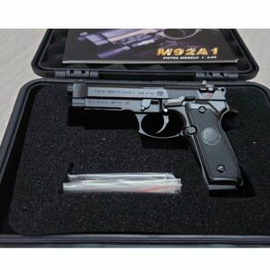 精巧1/2スケール　M92A1 ミニチュアモデルガン　ブラック　 ミリタリー　トイガン　モデルガン