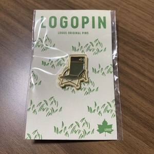 ★ロゴス LOGOS ORIGINAL PINS / LOGOPIN チェア 型/ピンズ ピンバッジ/アウトドアメーカー