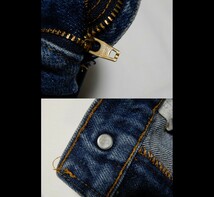 80'sヴィンテージ　USA製　LEVI'S/リーバイス　517　ブーツカット　オレンジタグ　ボタン裏585　W33　美品_画像6