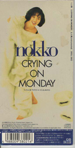 ★nokko ノッコ｜人魚／CRYING ON MONDAY｜8cmCD｜SRDL-3802｜1994/03/09_画像2