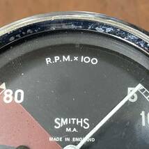 ★SMITHS/スミス ★タコメーター ★クロノメトリック ★80φ ★8000rpm ★電気式 ★希少品_画像4