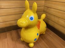 ロディ　 乗用玩具 黄色 RODY ノンフタル酸 青目 キッズ　体幹_画像1