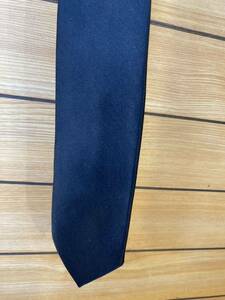 西陣織　礼装用　シルク　ネクタイ　黒無地　140cm フォーマル