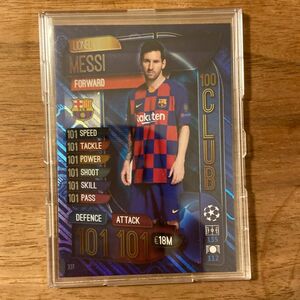 【激レア！！】　メッシ　サッカーカード