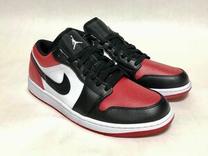 Nike Air Jordan 1 Low "Bred Toe" ナイキ エア ジョーダン 1 ロー ブレッドトゥ