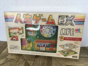 N школа серия обратная сторона ] Life game EX настольная игра Takara Tommy Takara THE GAME OF LIFE retro игрушка игра 2 stage ребенок семья текущее состояние 