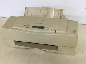 N 家電17】Canon キャノン BJC-600J K10130J インクジェットプリンター プリンター 周辺機器 ジャンク品 エラー表示有 通電確認済 現状