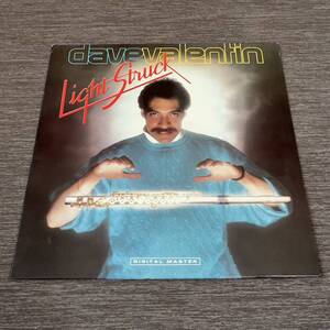 【US盤米盤】DAVE VALENTIN LIGHT STRUCK デイヴヴァレンティン / LP レコード / GRP-A-1028 / スリーブ有 / JAZZ