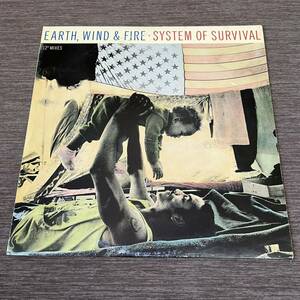 【国内盤】EARTH WIND&FIRE SYSTEM OF SURVIVAL 12MIXES アースウィンド＆ファイアー サバイバル/12インチシングルレコード/12AP3412/