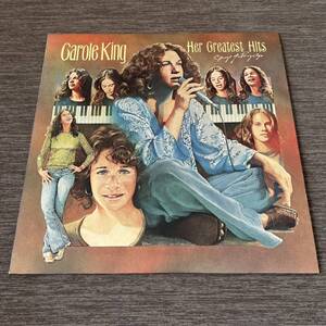 【国内盤】CAROLE KING HER GREATEST HITS キャロルキング / LP レコード / 25AP1061 / ライナー、スリーブ有 / 洋楽ポップス /