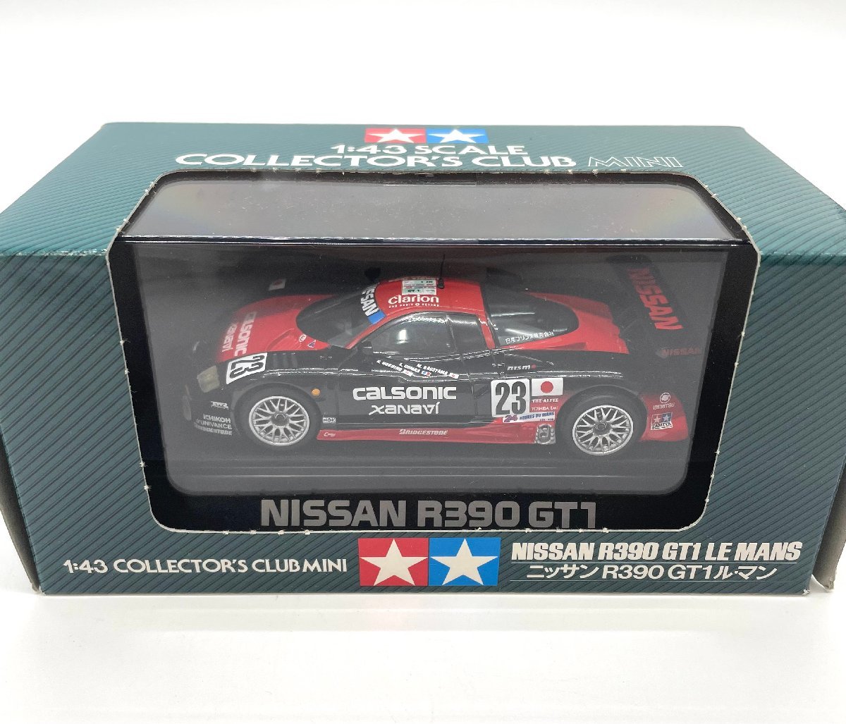 新品未開封】タミヤ 1/24 NISSAN R390 GT1 フルディスプレイモデル