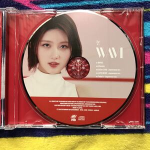 トレカなし・応募シリアルなし◆ IVE 【 WAVE 】 通常盤CD ピクチャーレーベル ガウル ◆ 日本盤CD LOVE DIVE 未再生 アイブ ウェイブ