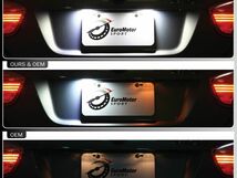 BMW用 E65 E66 後期LED ナンバー灯 7シリーズ2006-2008年 ライセンスランプ キャンセラー付_画像3