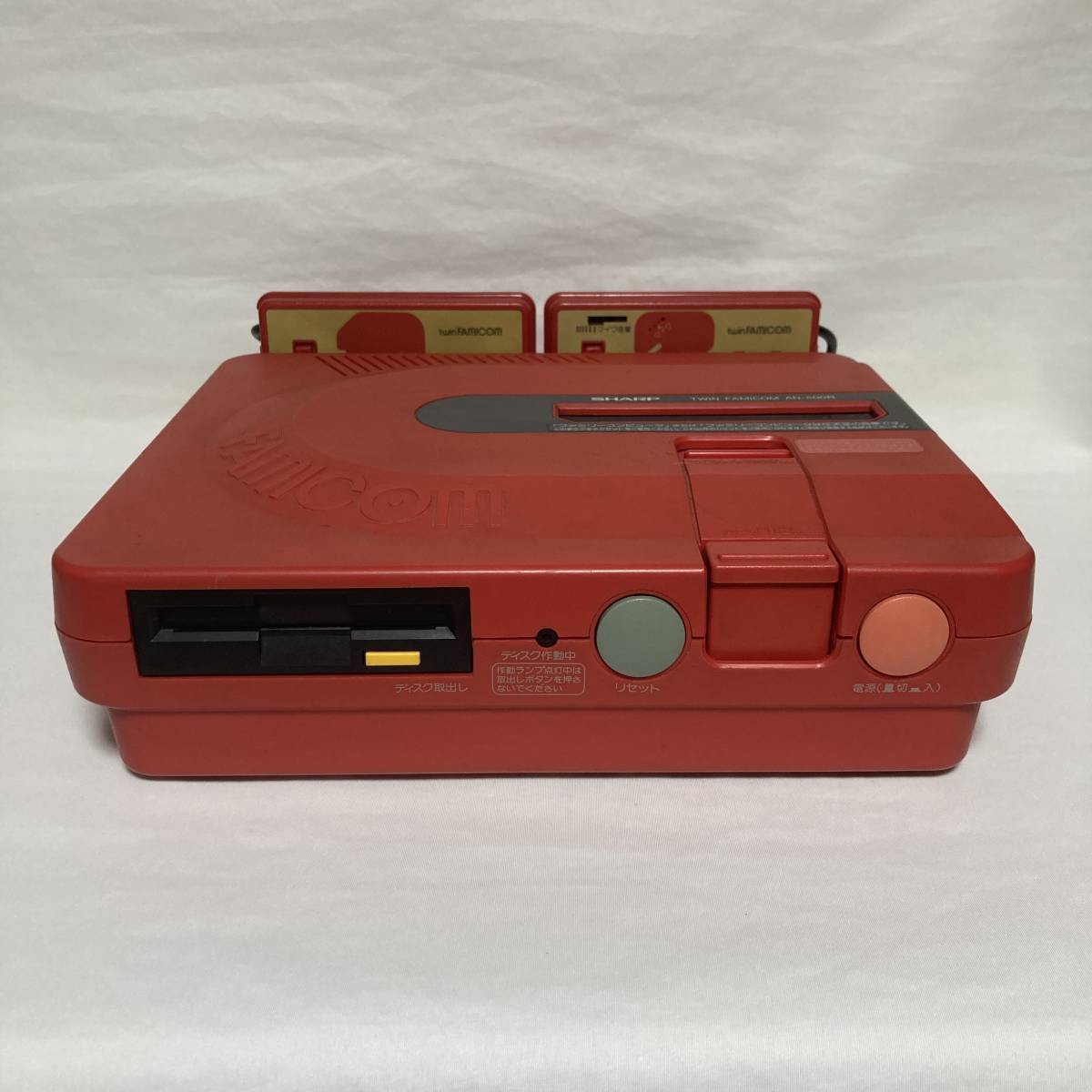 Yahoo!オークション -「ツインファミコン 赤」(本体、アクセサリー