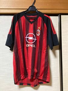 長期保管　ACミラン　オペル　サッカーユニフォーム　Lサイズ