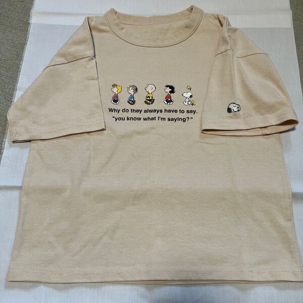 スヌーピー Tシャツ 130 古着