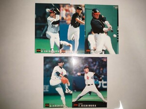 ダイエーホークス　99 プロ野球チップス 1弾 5種5枚セット　城島健司井口資仁など