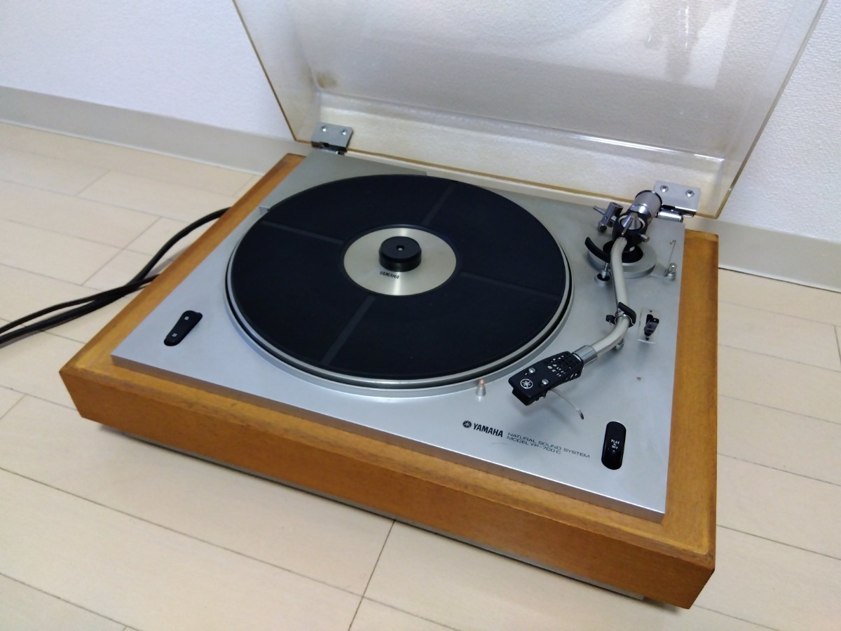 美品】YAMAHA YP-700C レコードプレーヤー-