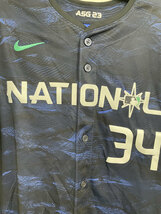 【新品・送料無料・数量限定】ナイキNike National League 2023 MLB All-Star Game 千賀選手 限定ユニフォーム nk5232895xl_画像3