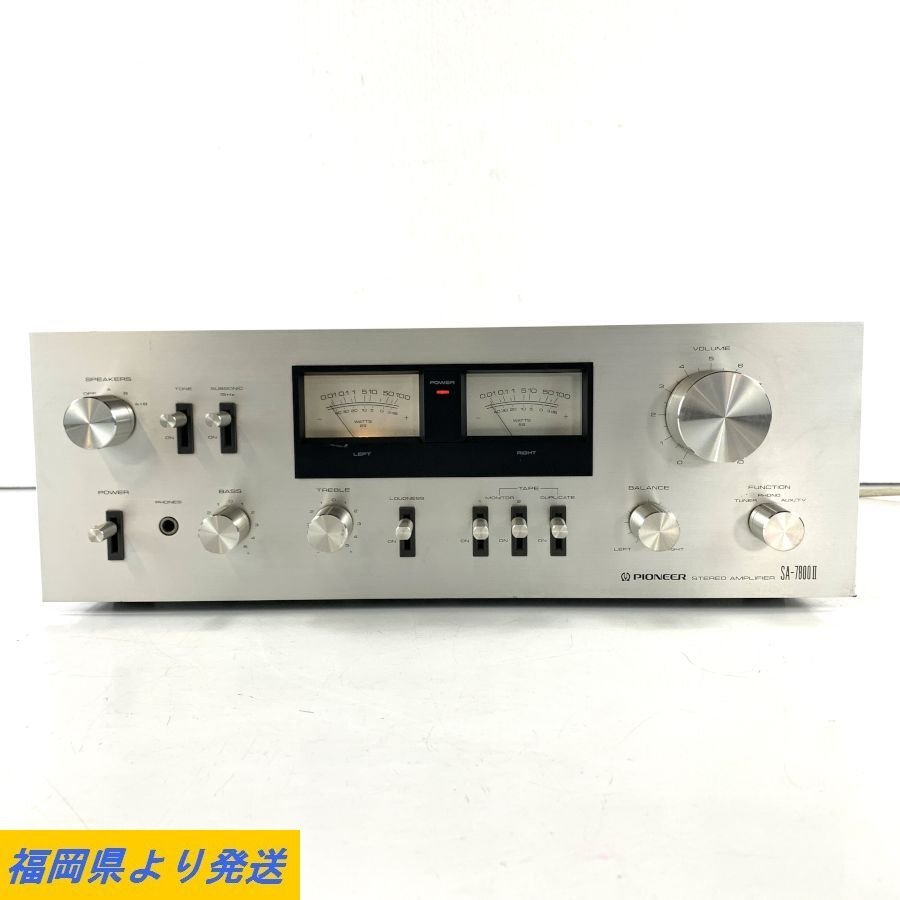 PIONEER SA-7800Ⅱ パイオニア プリメインアンプ ※入出力NG 状態説明