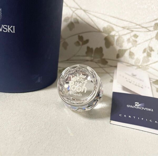 スワロフスキー Swarovski ディズニー くまのプーさん タイトルプレート