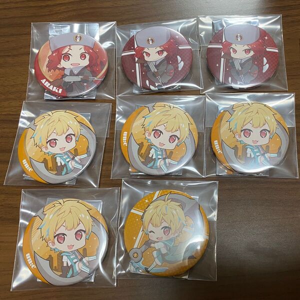 ひきフェス ONLINE 缶バッジ あらき un:c