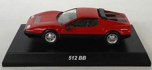 京商 1/64 Ferrari フェラーリ ミニカーコレクション7 512BB 赤 レッド サークルKサンクス ミニカー