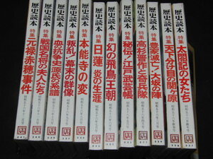 歴史読本/昭和56年/1～12/12冊セット/別倉