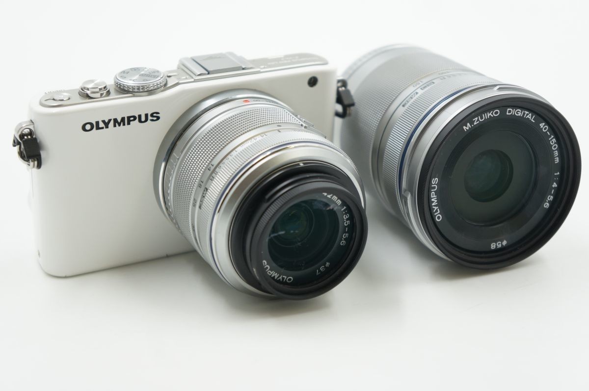 良品☆OLYMPUS PEN Lite E-PL3 ダブルズームキット#1379
