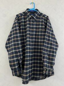 美品 PENDLETON ウールシャツ サイズL ペンドルトン チェック ネルシャツ 長袖シャツ ダイワ精工 ヴィンテージ アウトドア キャンプ