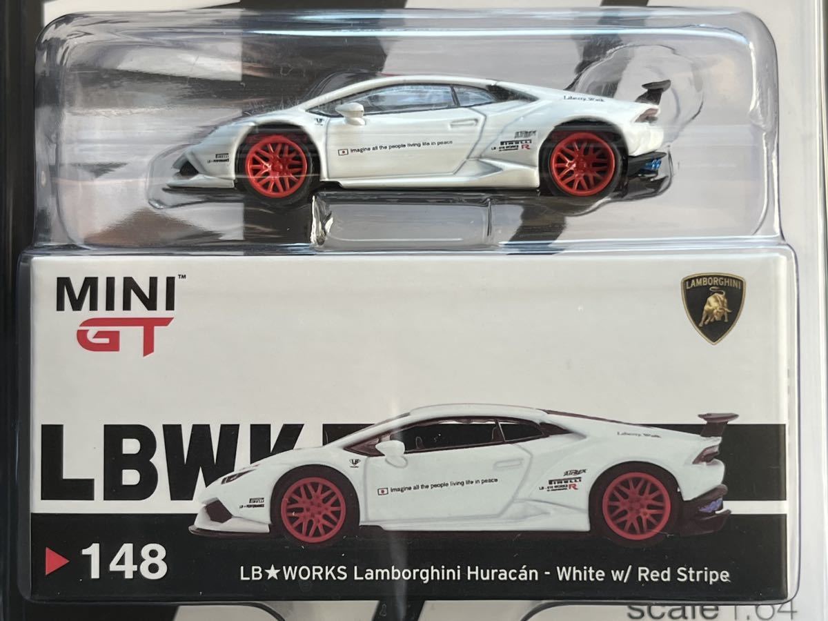 1/64 MINI GT LB☆WORKS ランボルギーニ ウラカン GT ロッソマーズ