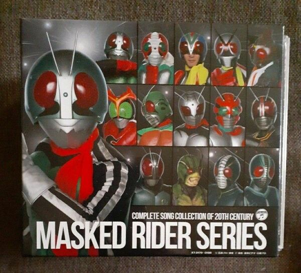 COMPLETE SONG COLLECTION OF 20TH CENTURY MASKED RIDER SERIES 10枚組