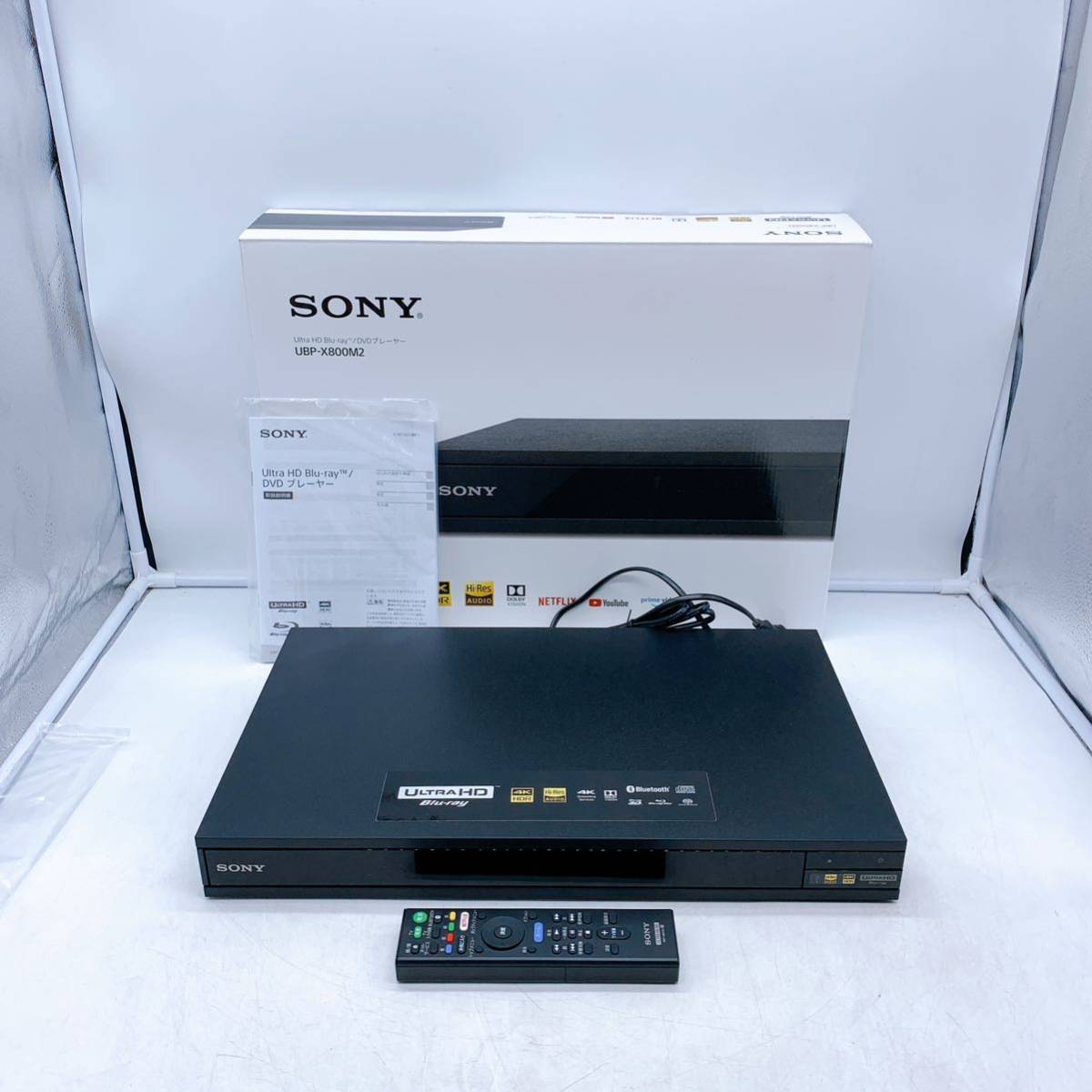 ソニー ブルーレイプレーヤー 【1円スタート!ほぼ未使用!】SONY 4K