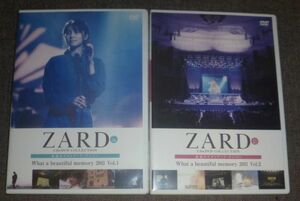 ZARD／What a beautiful memory 2011 Vol.1+2(2DVD