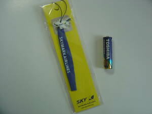 非売品　SKY　スカイマークエアラインズ　ストラップ